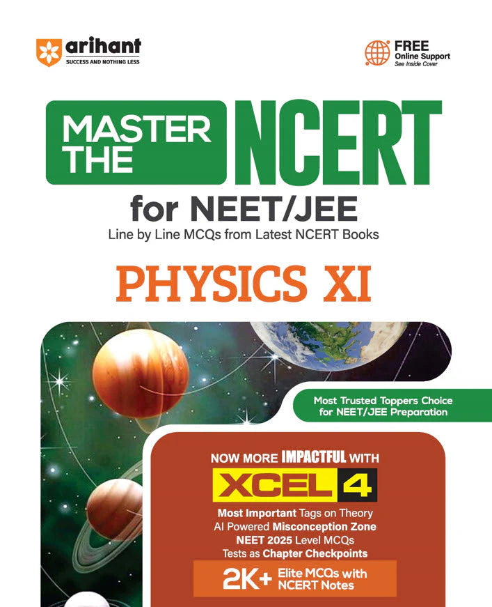 Combo of Master the NCERT Physics, Chemistry & Mathematics Class 11th & 12th | For NEET (UG) & CUET 2026 | English Medium