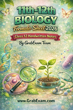 11th-12th Biology Short Notes 2026 [Pdf]