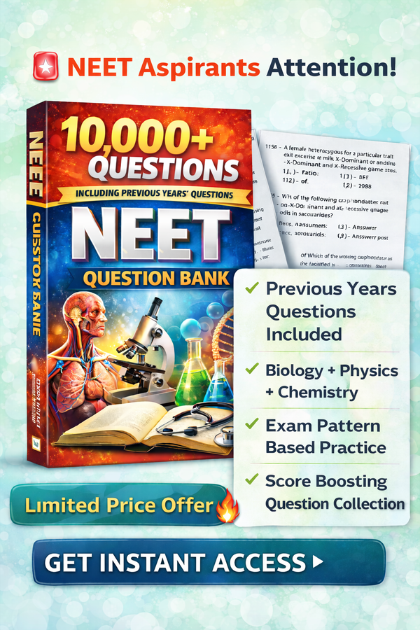 NEET 10000+ Question paper